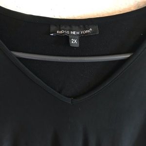 58) 🖤Briggs New York blouse